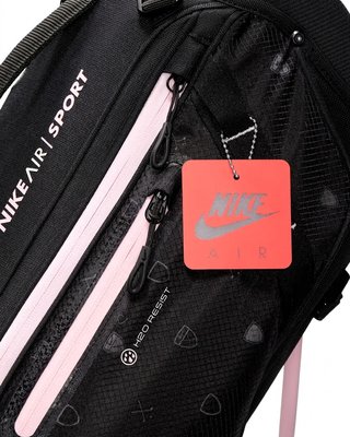 Nike Air Sport 2 stand bag, zwart/sail/roze/pink foam