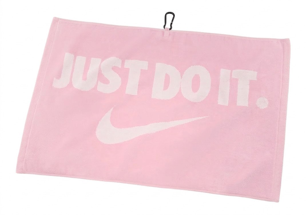 Nike Performance golfhanddoek, pink foam