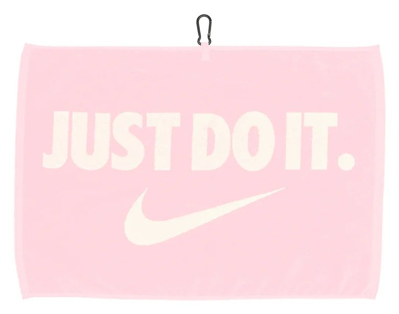 Nike Performance golfhanddoek, pink foam