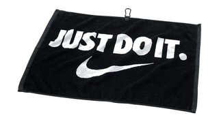 Nike Performance golfhanddoek, zwart/wit