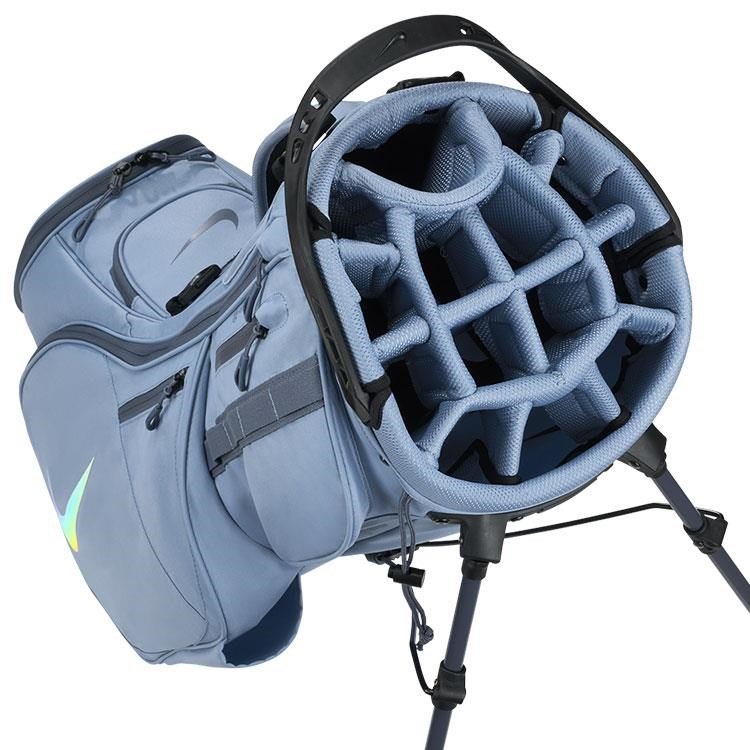 Nike Air Hybrid 2 stand bag, work blue/diffused blue/multi iridescent