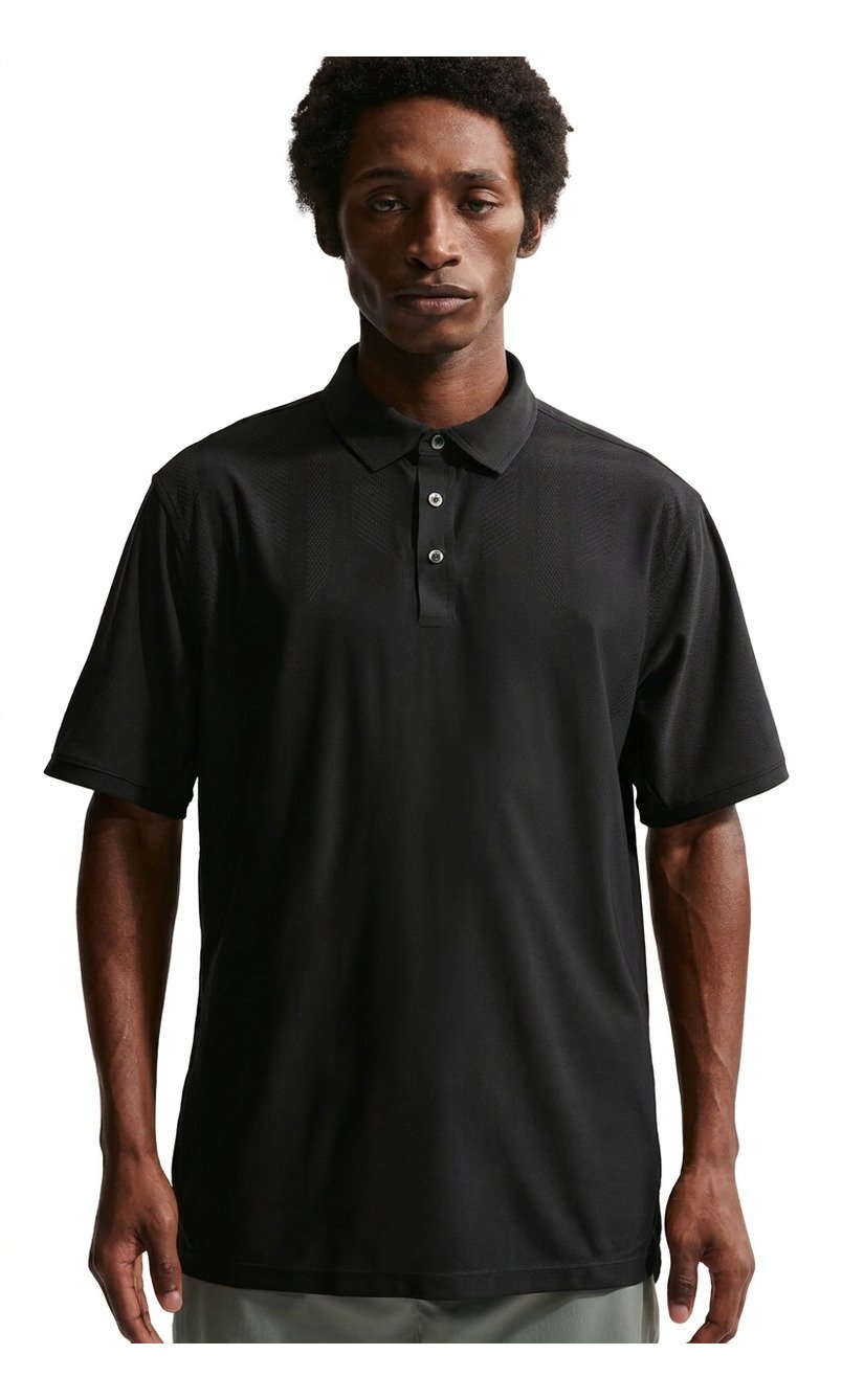 Nike Tailored Performance heren polo, zwart