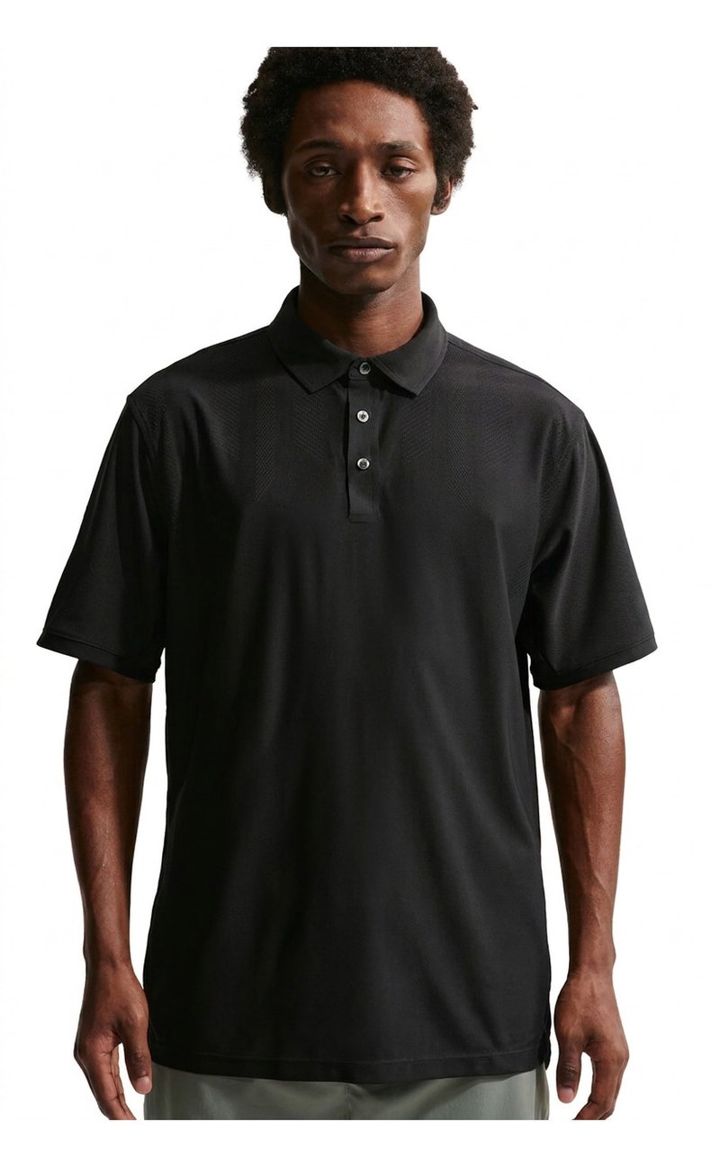 Nike Tailored Performance heren polo, zwart