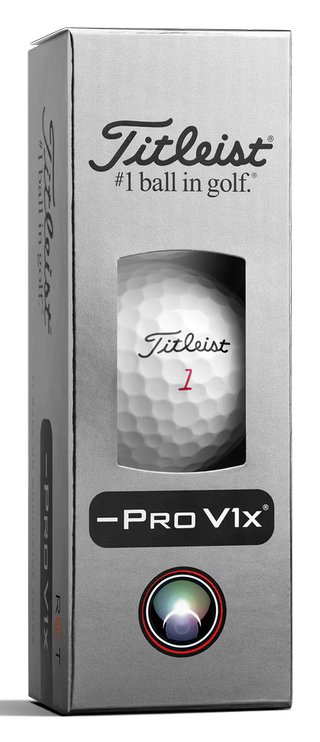 Titleist Pro V1x Left Dash RCT golfballen 2026