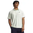 Under Armour Matchplay Printed heren polo, wit/groen