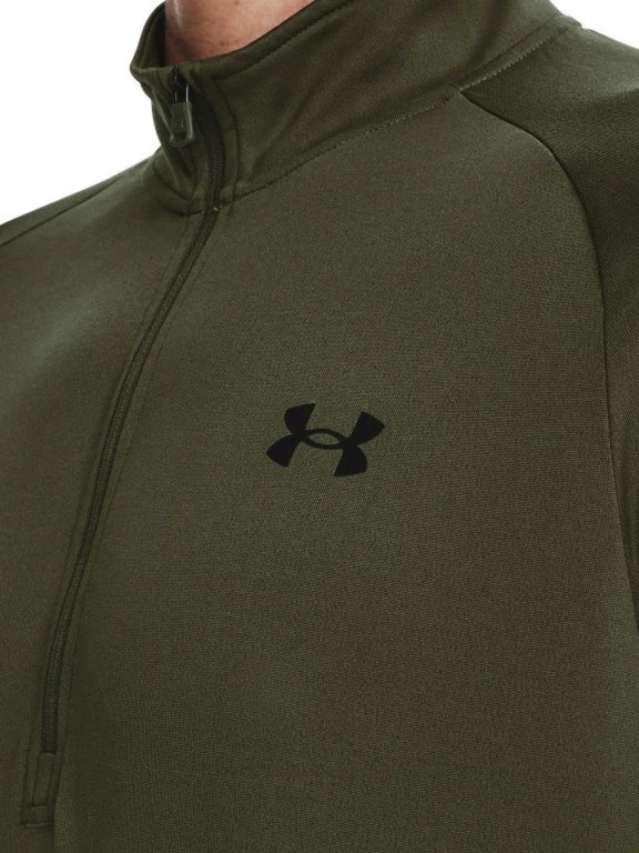 Under Armour Tech 2.0 1/2 Zip heren T-shirt, groen