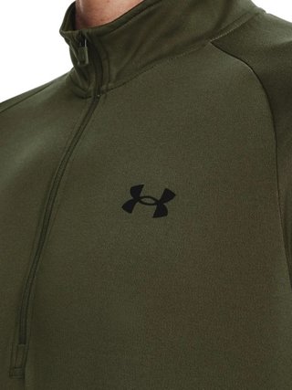 Under Armour Tech 2.0 1/2 Zip heren T-shirt, groen