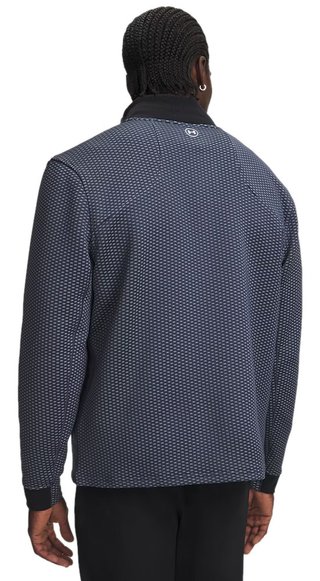 Under Armour Drive Pro Hybrid FZ heren sweater, downpour grey/wit