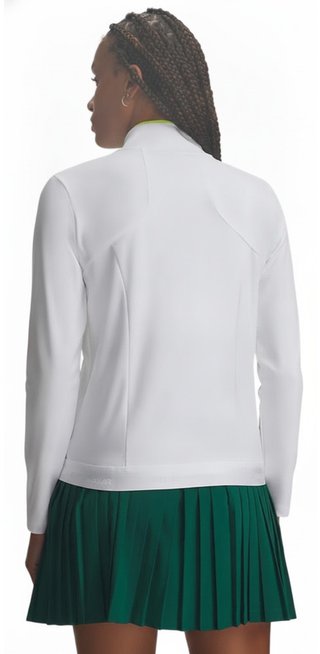 Under Armour Drive Lightweight dames sweatshirt, wit/green citrone