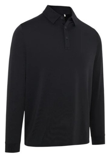 Callaway Soft Touch Long Sleeve heren polo, caviar