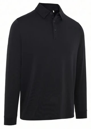 Callaway Soft Touch Long Sleeve heren polo, caviar