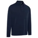Callaway Soft Touch Long Sleeve heren polo, peacoat