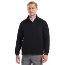 Callaway Chev Jacquard heren pullover, caviar