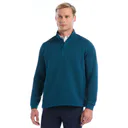 Callaway Chev Jacquard heren pullover, blue coral