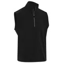 Callaway Lightweight 1/4-Zip heren vest, caviar