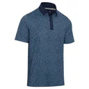 Callaway Confetti Tee Print heren polo, peacoat
