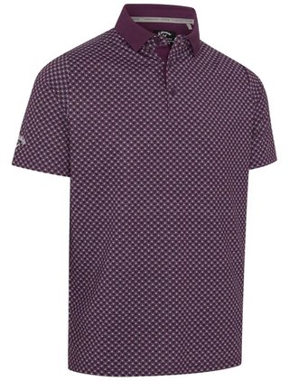 Callaway Fly Birdie heren polo, italian plum