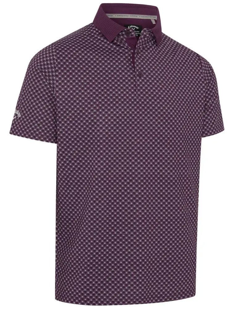 Callaway Fly Birdie heren polo, italian plum