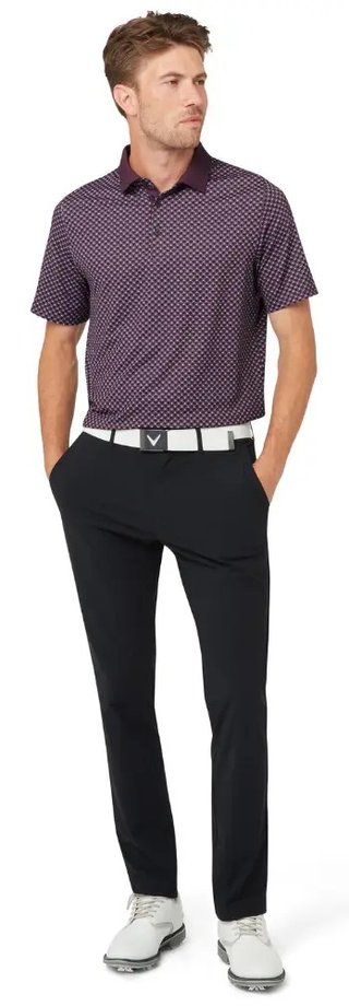 Callaway Fly Birdie heren polo, italian plum