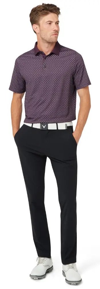 Callaway Fly Birdie heren polo, italian plum