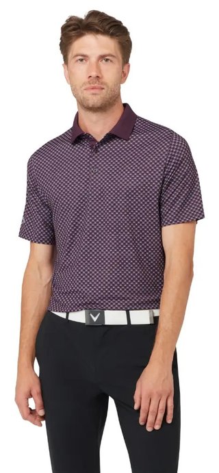 Callaway Fly Birdie heren polo, italian plum