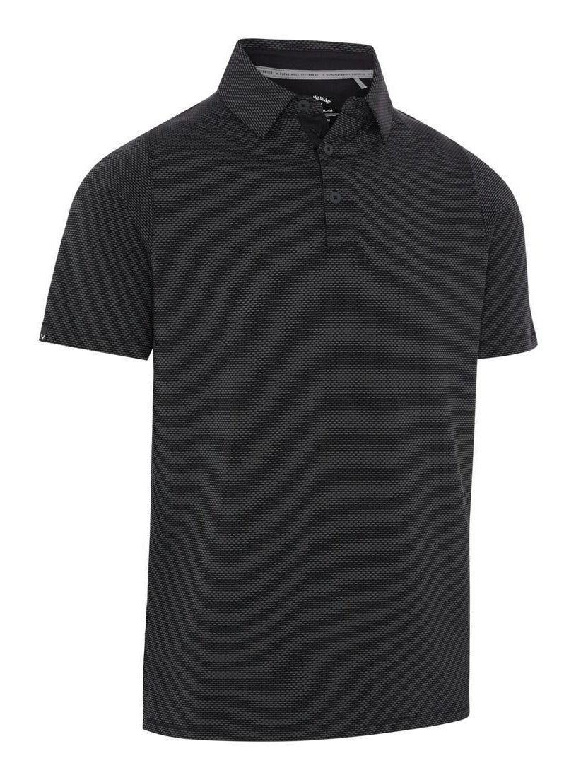Callaway Emea Two-Tone Geo heren polo, caviar