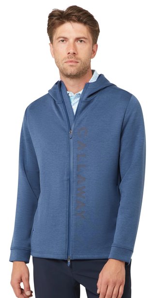 Callaway Pure Blend heren hoodie, peacoat heather