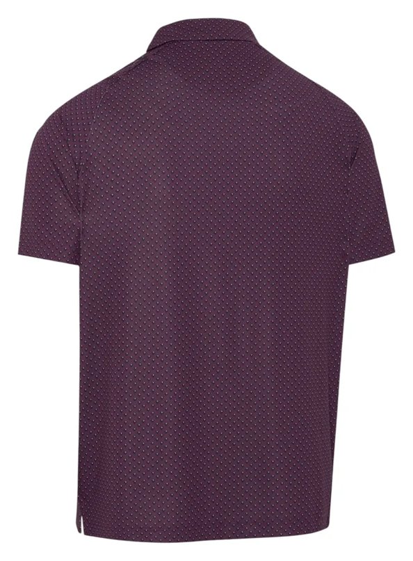 Callaway Trademark Golf Printed heren polo, italian plum
