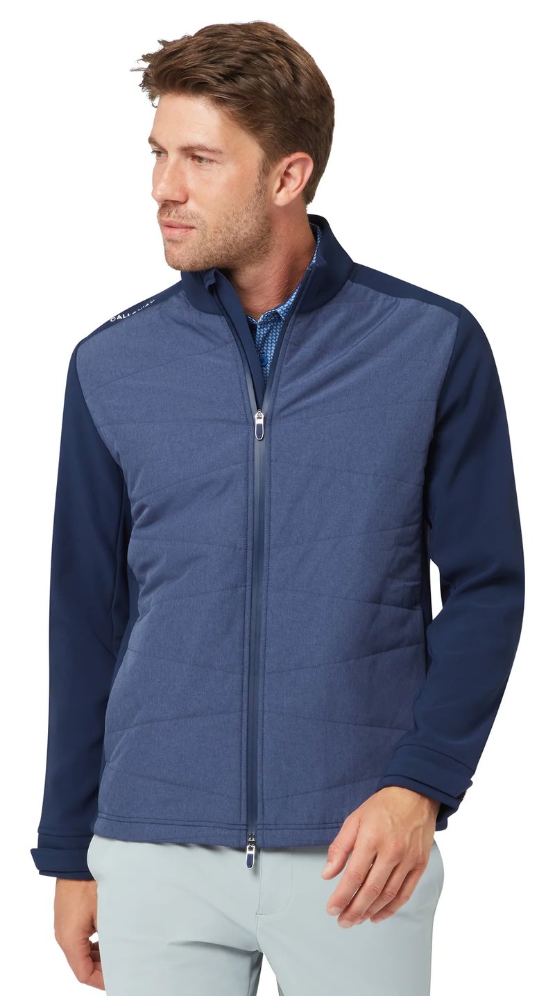 Callaway Primaloft Thermal Full Zip heren jack, peacoat