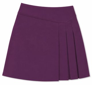 Callaway 17" Side Pleat dames skort, gloxinia