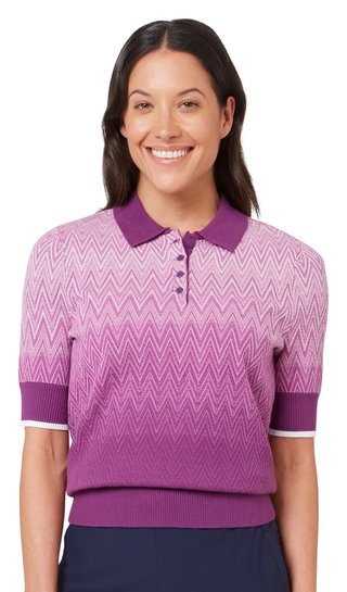 Callaway Gradient Knitted dames trui, gloxinia