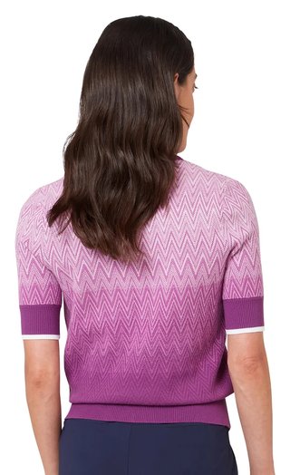 Callaway Gradient Knitted dames trui, gloxinia