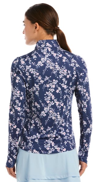 Callaway Snowy Floral dames sweatshirt, blue depths