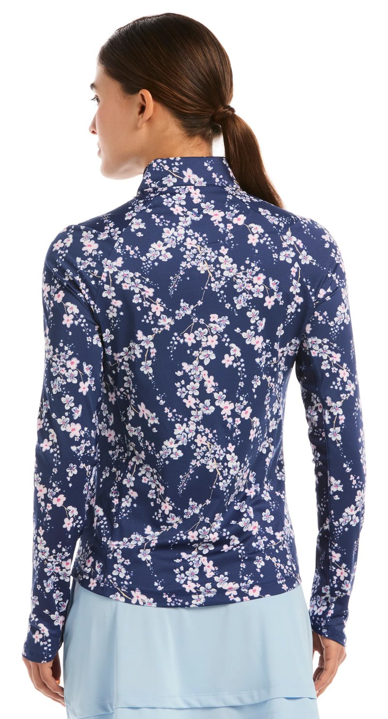 Callaway Snowy Floral dames sweatshirt, blue depths