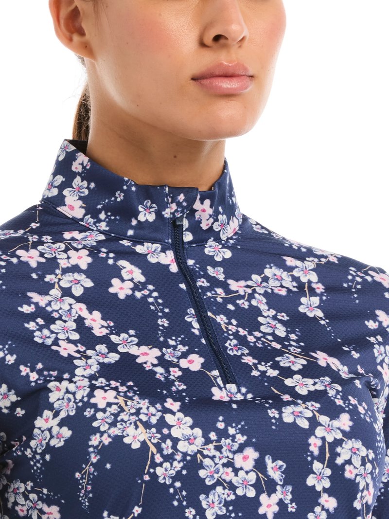 Callaway Snowy Floral dames sweatshirt, blue depths