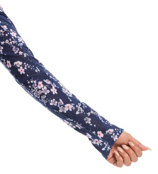 Callaway Snowy Floral dames sweatshirt, blue depths