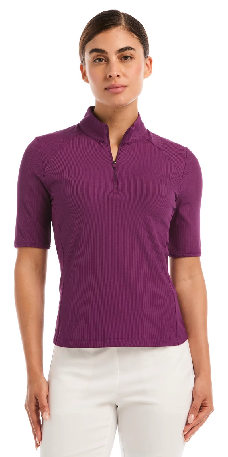 Callaway Rib Play dames polo, gloxinia