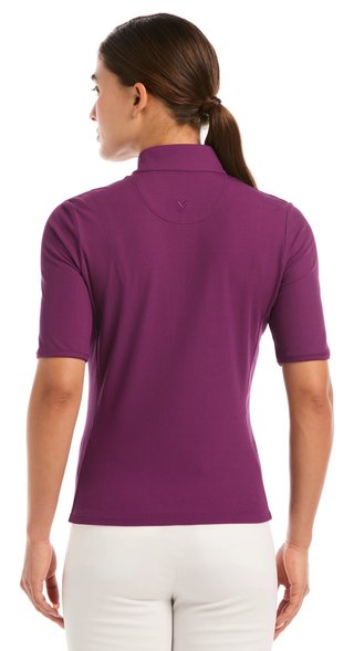 Callaway Rib Play dames polo, gloxinia