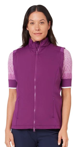 Callaway Instulated dames vest, gloxinia