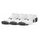 Under Armour Performance Tech No Show unisex sokken, 3pack, wit
