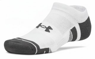 Under Armour Performance Tech No Show unisex sokken, 3pack, wit
