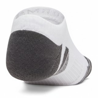 Under Armour Performance Tech No Show unisex sokken, 3pack, wit