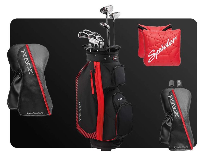 TaylorMade RBZ 2.0 11PC heren golfset, staal, Stiff