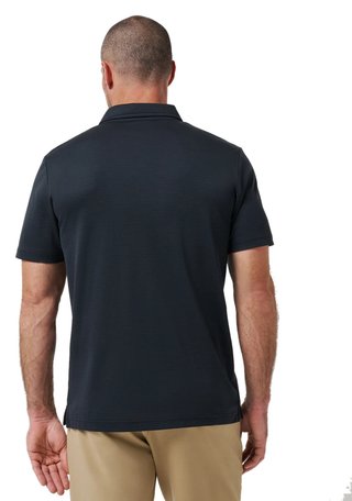 Travis Mathew The Zinna 2.0 No Logo heren polo, zwart