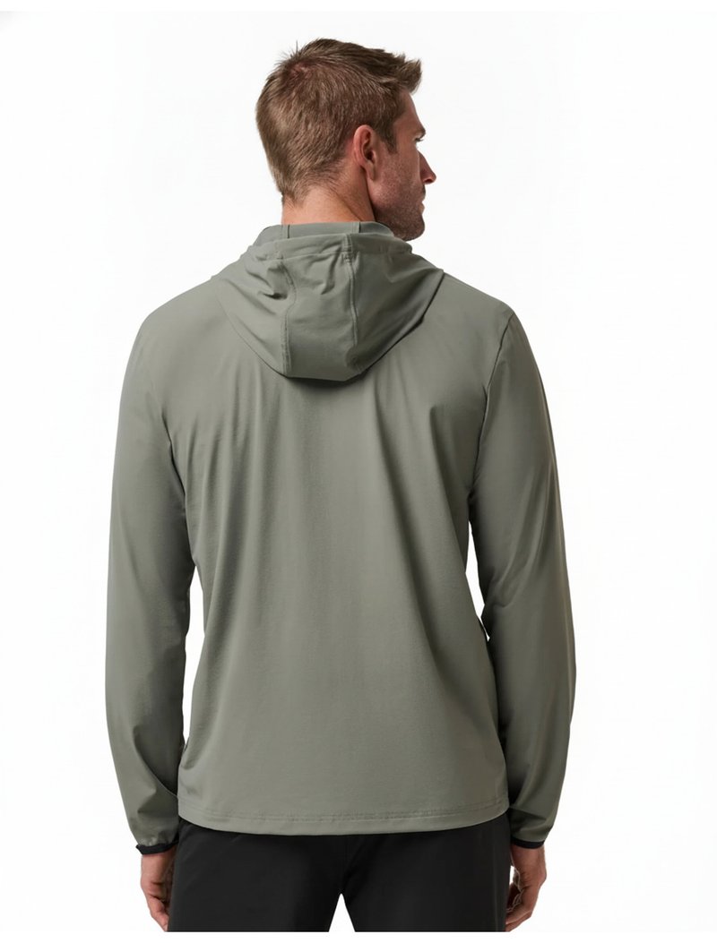 Travis Mathew Hero Hour Tech heren hoodie, dark olive