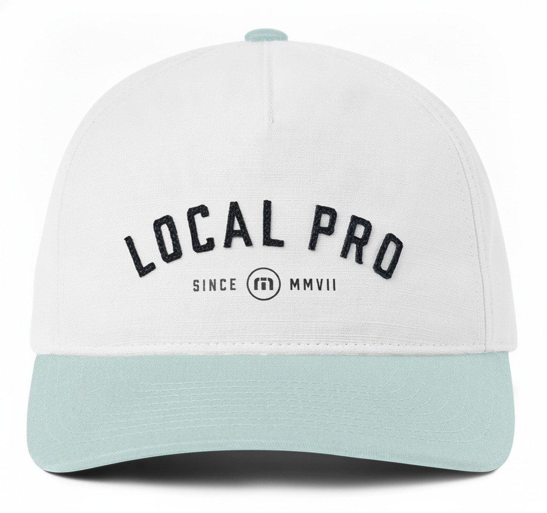 Travis Mathew Local Pro heren cap, wit