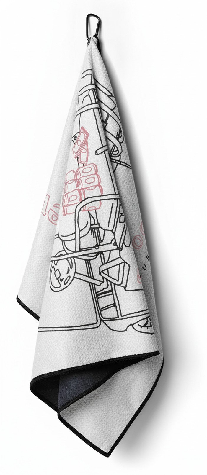 Travis Mathew Golf Cart Glide handdoek