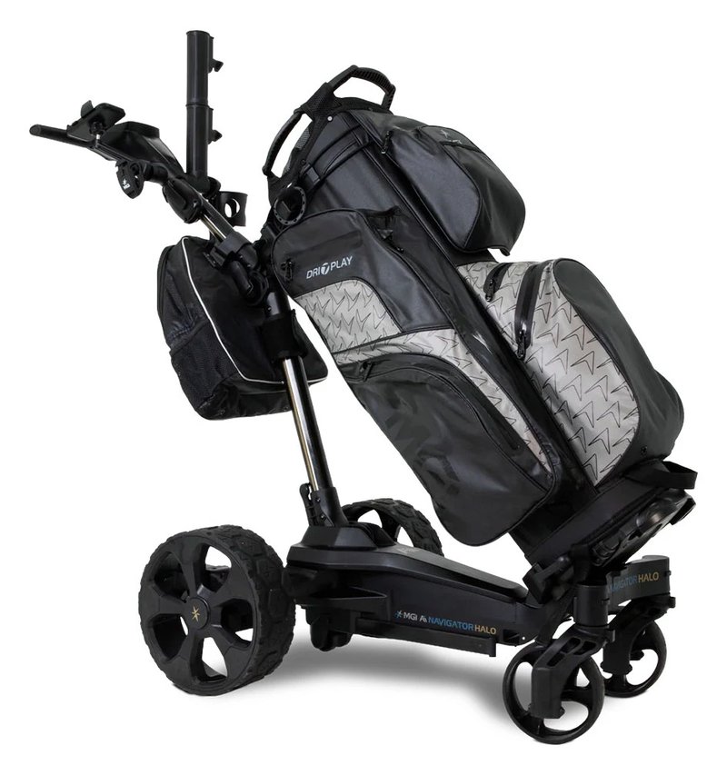 MGI Ai Halo elektrische golftrolley 2026, zwart (Lithium 24v 299Wh)