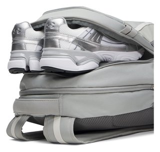 Under Armour Hustle 6.0 Backpack unisex rugzak, titanium
