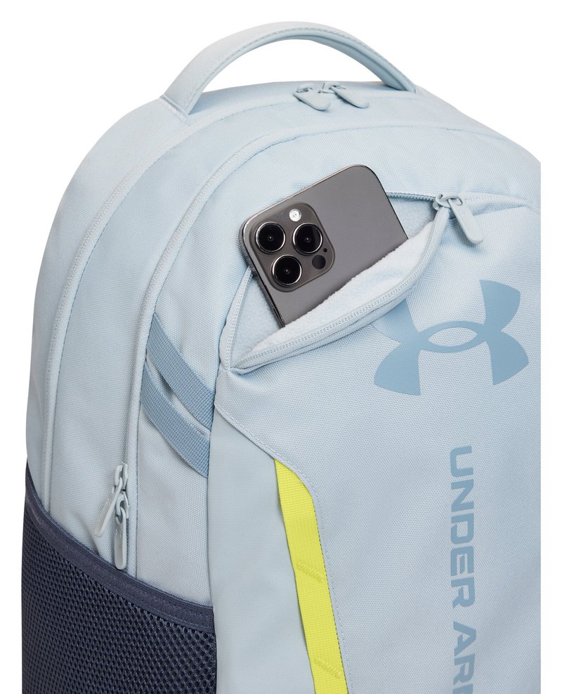 Under Armour Hustle 6.0 Backpack unisex, blauw mist/grijs